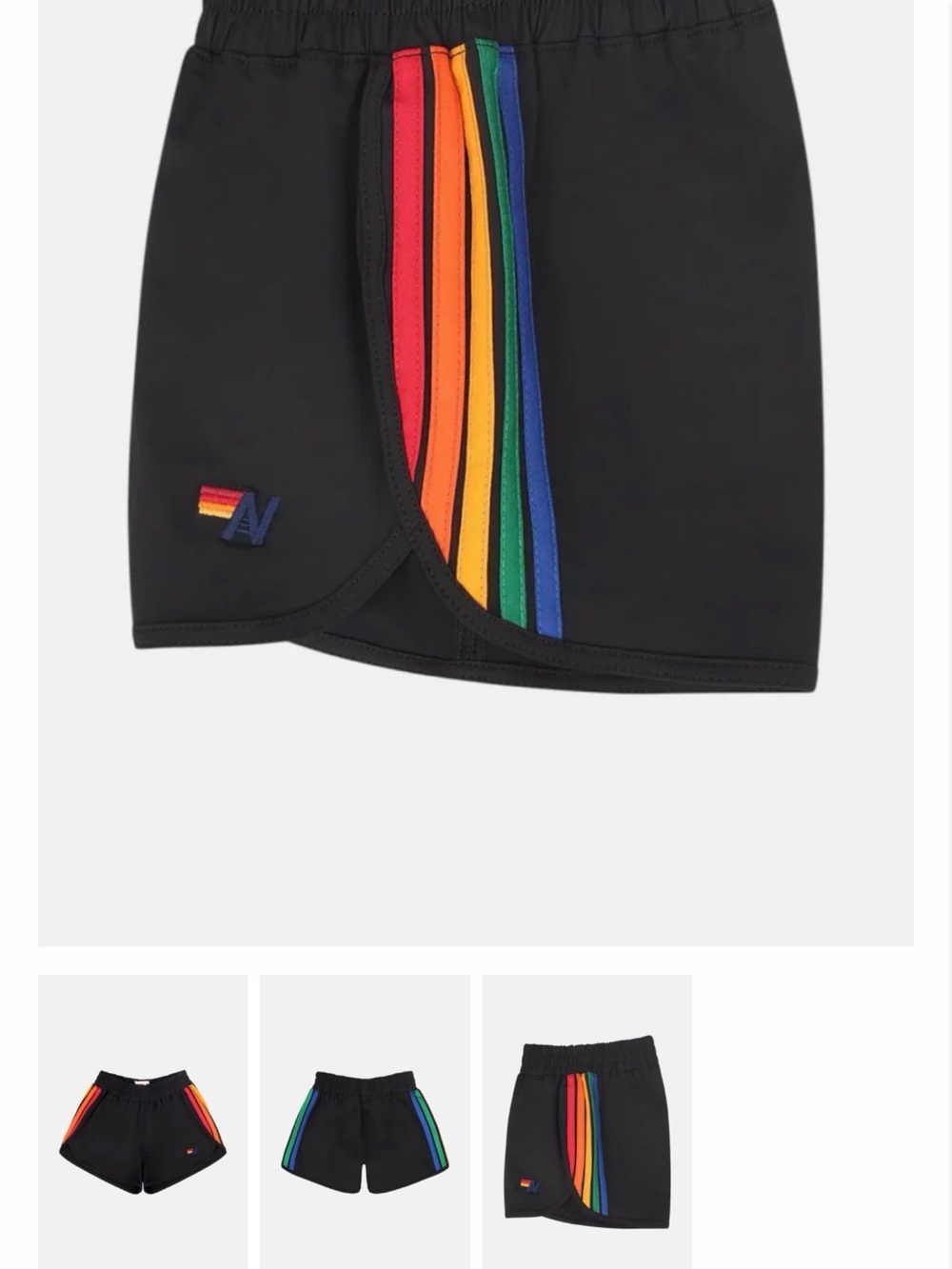 Aviator Nation 5 Stripe Flex Jogger Short - BRAND NEW! - Picture 1 of 3